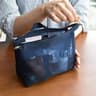 Layer Transparent Travel Cosmetic Bag With Zipper Mesh Makeup And Toiletry Organizer 1