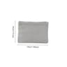 Double Zipper Travel Mesh Storage Bag For Cosmetics Toiletries And Laundry 3