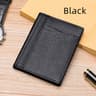 Genuine Leather Slim RFID Card Holder Wallet For Men 7