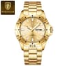 Luxury Men Quartz Watch With Luminous Dial Date Week Display And Stainless Steel Band 1