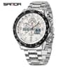 Stainless Steel Chronograph Watch For Men 2