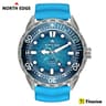 Titanium Solar Powered Dive Watch For Men Waterproof Quartz Sports Watch 1