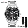 TI Solar Dive Watch For Men Titanium Waterproof 3