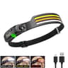 Smart Sensor LED Headlamp USB Rechargeable Waterproof Headlight 4