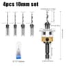 Four Blade Adjustable Depth Countersink Drill Bit For Woodworking 10