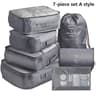 Packing Cubes Travel Organizer Set For Suitcase Storage 9