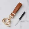 Diamond Encrusted Rhinestone Keychain Car Key Ring 1