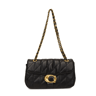 Tabby Chic Small Square Leather Shoulder Crossbody Bag For Women 1