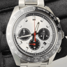 Luxury Mens Quartz Square Dial Steel Strap Waterproof Date Watch 1