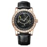 Starry Sky Moon Phase Quartz Watch For Men With Luminous Hands And Leather Strap 3