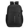 Classic Men Waterproof USB Charging Laptop Backpack 2