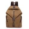 Women Canvas Casual Backpack Large Capacity Shoulder Bag For School Travel Daily Carry 3