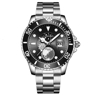 Steel Band Business Sports Watch For Men Quartz Waterproof Wristwatch 0