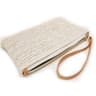 Mini Straw Coin Purse Woven Clutch Bag For Women 0
