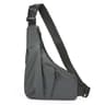 Triangular Crossbody Bag Lightweight Black Shoulder Sling With Adjustable Strap 2