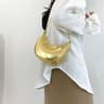Soft Shoulder Bag With Single Strap Zipper Closure And Cell Phone Pocket 3