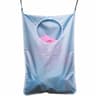 Extra Large Foldable Hanging Laundry Hamper With Stainless Steel Hooks And Suction Cups 0