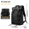 Convertible Laptop Backpack With MultiLayer Storage And AntiTheft Double Zipper 1