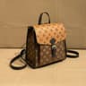 Women Printed Backpack Large Capacity WaterResistant Polyester Travel Bag 0