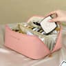 Large Capacity Waterproof Makeup Bag Layered Travel Cosmetic Organizer 1