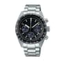 Men Quartz Watch With Auto Date Stainless Steel Case And Leather Strap 1