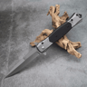 Folding Pocket Knife With Titanium Coated Blade G10 Steel Handle And Belt Clip 0