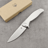 Folding Knife With Titanium Alloy Handle For Camping Hunting And EDC 0
