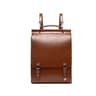 Vintage Cowhide Leather Womens Backpack With Adjustable Straps 2