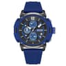 Men Quartz Watch With Three Subdials SixHand Dial And Waterproof Sporty Design 2