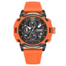 Men Quartz Watch With Three Subdials SixHand Dial And Waterproof Sporty Design 3