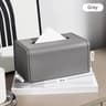 Tissue Box Cover With Leather Texture 1