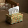 Embroidered Fabric Tissue Box Cover Rectangle Tissue Holder 3
