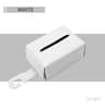 Car Seat Backrest Tissue Box Organizer With Synthetic Leather Cover 4