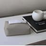 Woven Faux Leather Tissue Box Cover For Coffee Tables And Living Rooms 3