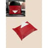 Car Leather Hanging Tissue Holder For Headrest Sun Visor And Armrest 2
