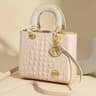 Crocodile Pattern Flap Crossbody Bag With Retro Structured Design 4