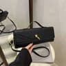 Crocodile Pattern PU Leather Clutch Shoulder Crossbody Bag 1