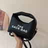 Leather Dumpling Shoulder Bag With Multicolor Design For Everyday Carry 0