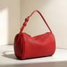 Mini PU Leather Handbag For Women With Top Handle And Shoulder Strap 0