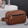 Men Vintage Hanging Toiletry Bag Travel Grooming Organizer 1