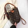 Womens Retro Print Shoulder Bag With Versatile Crossbody And Clutch Style 0