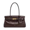 Compact Underarm Shoulder Bag With Handheld Design And Modern Stick Bag Accent 2