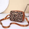 Leopard Print Crossbody Bag For Women Lightweight Casual Shoulder Purse 1