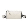 Womens Genuine Cow Leather CrocodileTextured Crossbody Shoulder Bag 0