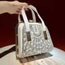 Rhinestone Evening Bag For Women Crystal Crossbody Party Purse 3