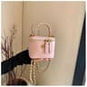 Mini Square Chain Crossbody Handbag With Short Top Handle 1