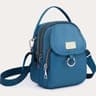 Unisex WaterResistant Travel Backpack With MultiLayer Pockets And Crossbody Straps 1