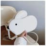 Cute Rabbit Crossbody Bag For Women Cartoon PU Leather Handbag With Adjustable Strap 3