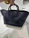 Large Capacity Vintage Split Leather Tote Bag For Women Classic Everyday Handbag 0