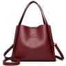 Genuine Leather Tote Bag For Women Luxury Crossbody Handbag 0